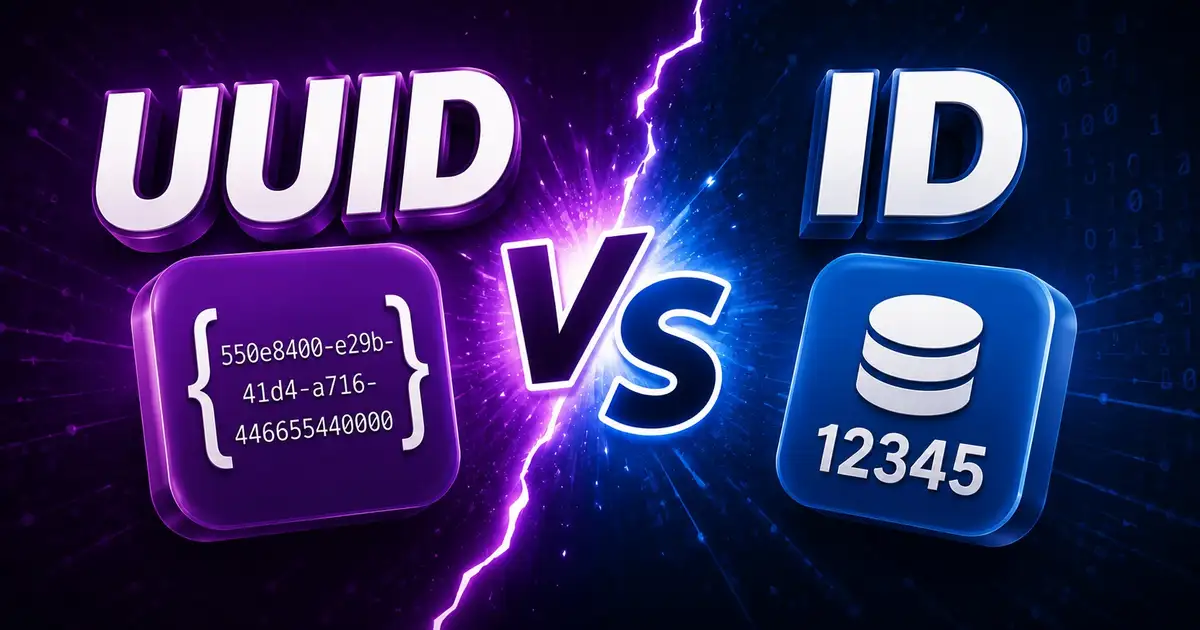 تفاوت UUID و ID عددی؛ مقایسه مزایا، معایب و کاربردها